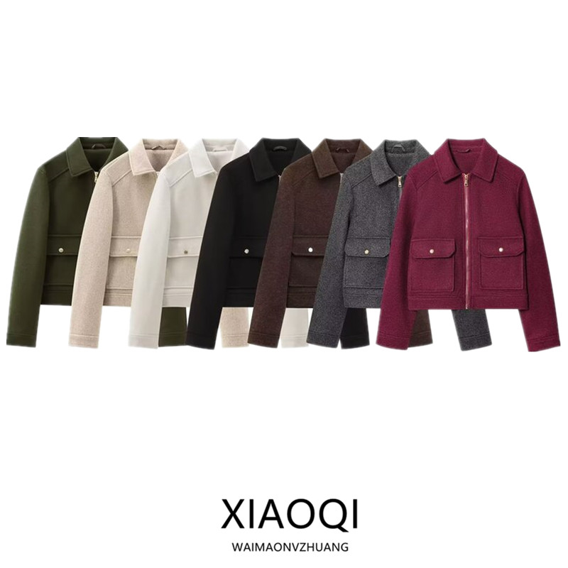 Down Jacket Packable - เสื้อแจ็คเก็ตผู้หญิงแบบนุ่ม ดีไซน์ซิปตกแต่ง ใส่ได้หลากหลาย อบอุ่น สวมใส่สบาย แฟชั่นฤดูใบไม้ร่วง