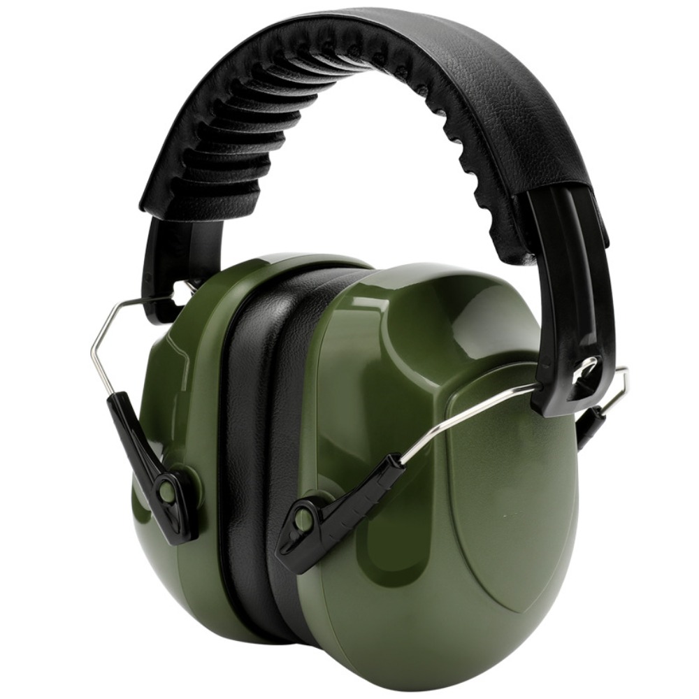 Earmuffs Foldable - ที่ครอบหูแบบปรับได้ SNR-34dB ลดเสียงรบกวน พับเก็บได้ ป้องกันการได้ยิน ป้องกันเสียง