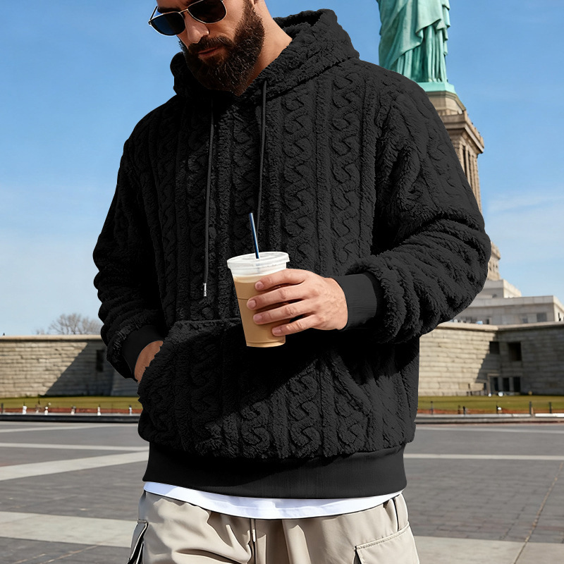 เสื้อฮู้ดผู้ชายผ้าฟลีซบุขนเชอร - Sherpa Hoodie Fleece บทวิจารณ์และราคา