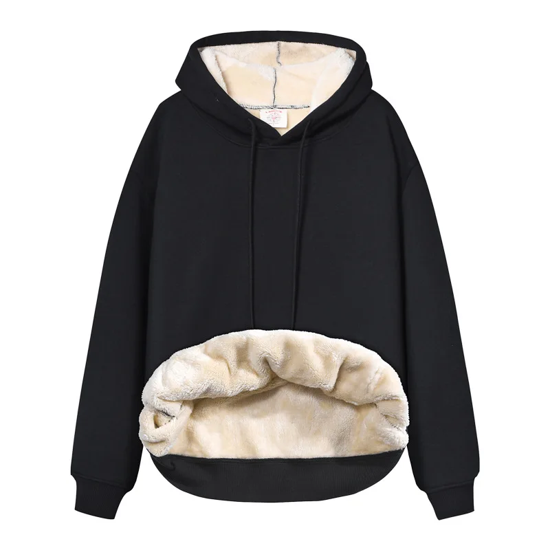 เสื้อฮู้ดดี้บุขนแกะหนานุ่มคุณภ - Sherpa Hoodie Fleece บทวิจารณ์และราคา