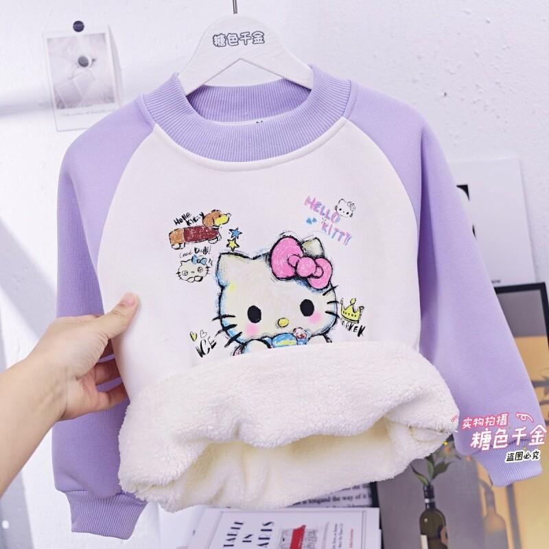 เสื้อฮู้ดขนแกะเด็กผู้หญิงลายกา - Sherpa Hoodie Fleece บทวิจารณ์และราคา