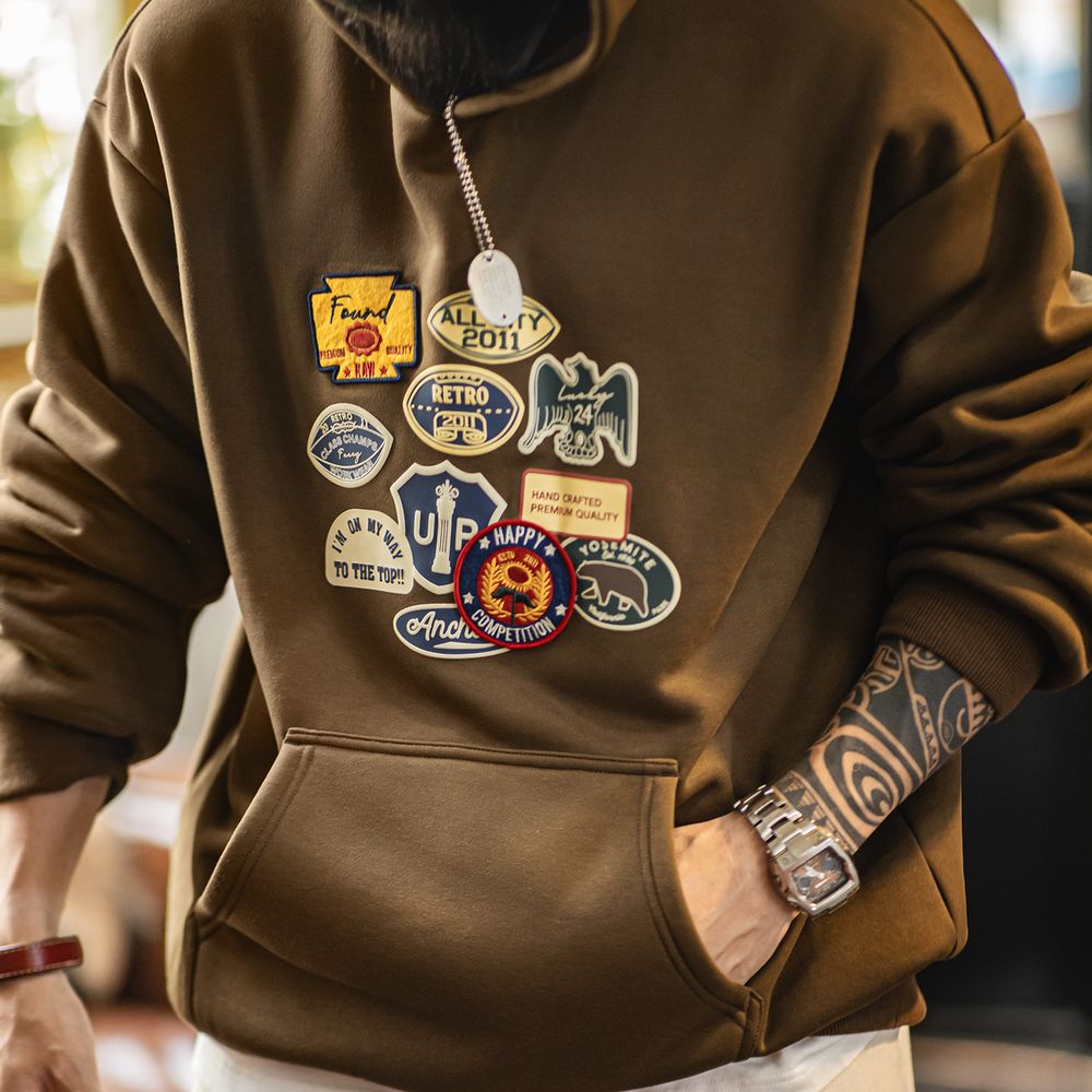 เสื้อฮู้ดดี้ผู้ชาย Maden Vinta - Sherpa Hoodie Fleece บทวิจารณ์และราคา