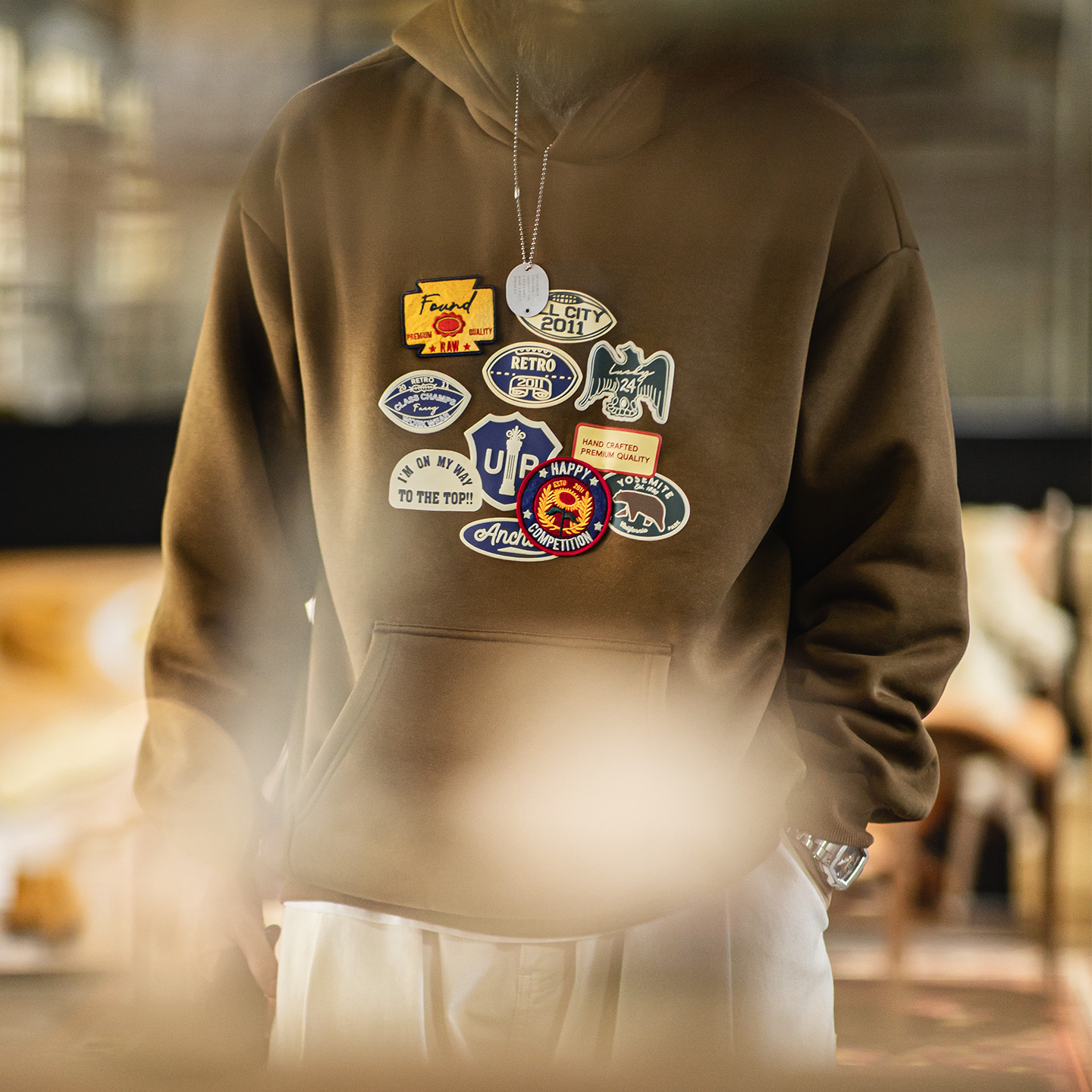 เสื้อฮู้ดดี้ผู้ชาย Maden Vinta - Sherpa Hoodie Fleece บทวิจารณ์และราคา