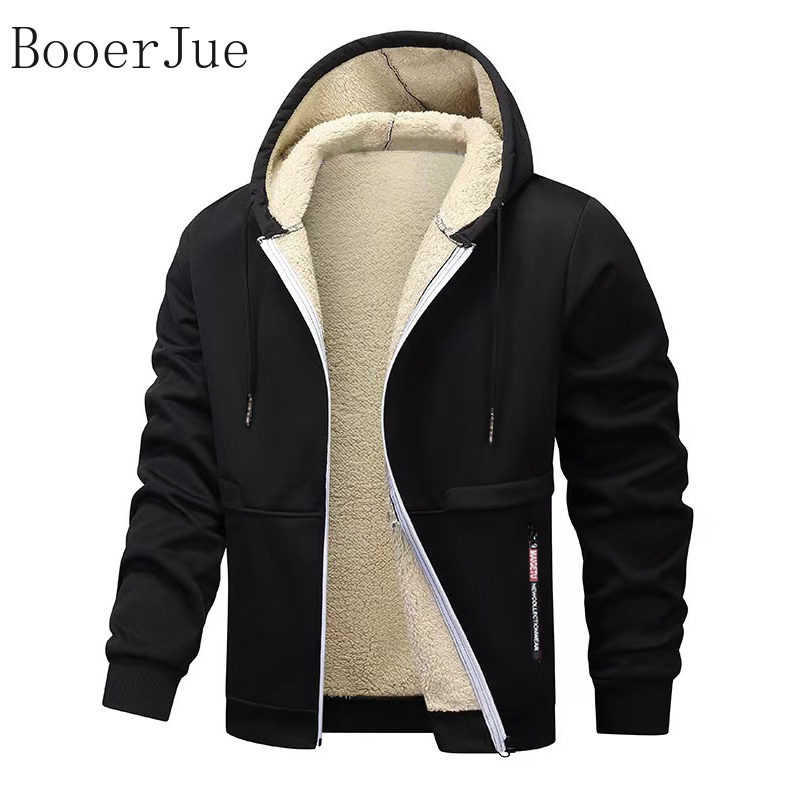 เสื้อแจ็คเก็ตมีฮู้ดซิปบุด้วยผ้ - Sherpa Hoodie Fleece บทวิจารณ์และราคา