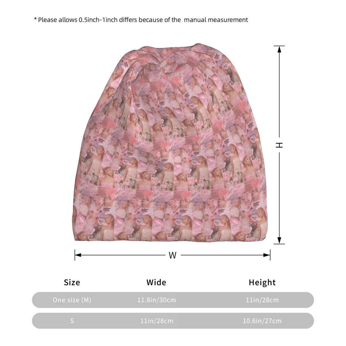 อาเรียนา แกรนด์ นักร้อง ผ้าพัน - Knit Beanie Hat Warm บทวิจารณ์และราคา