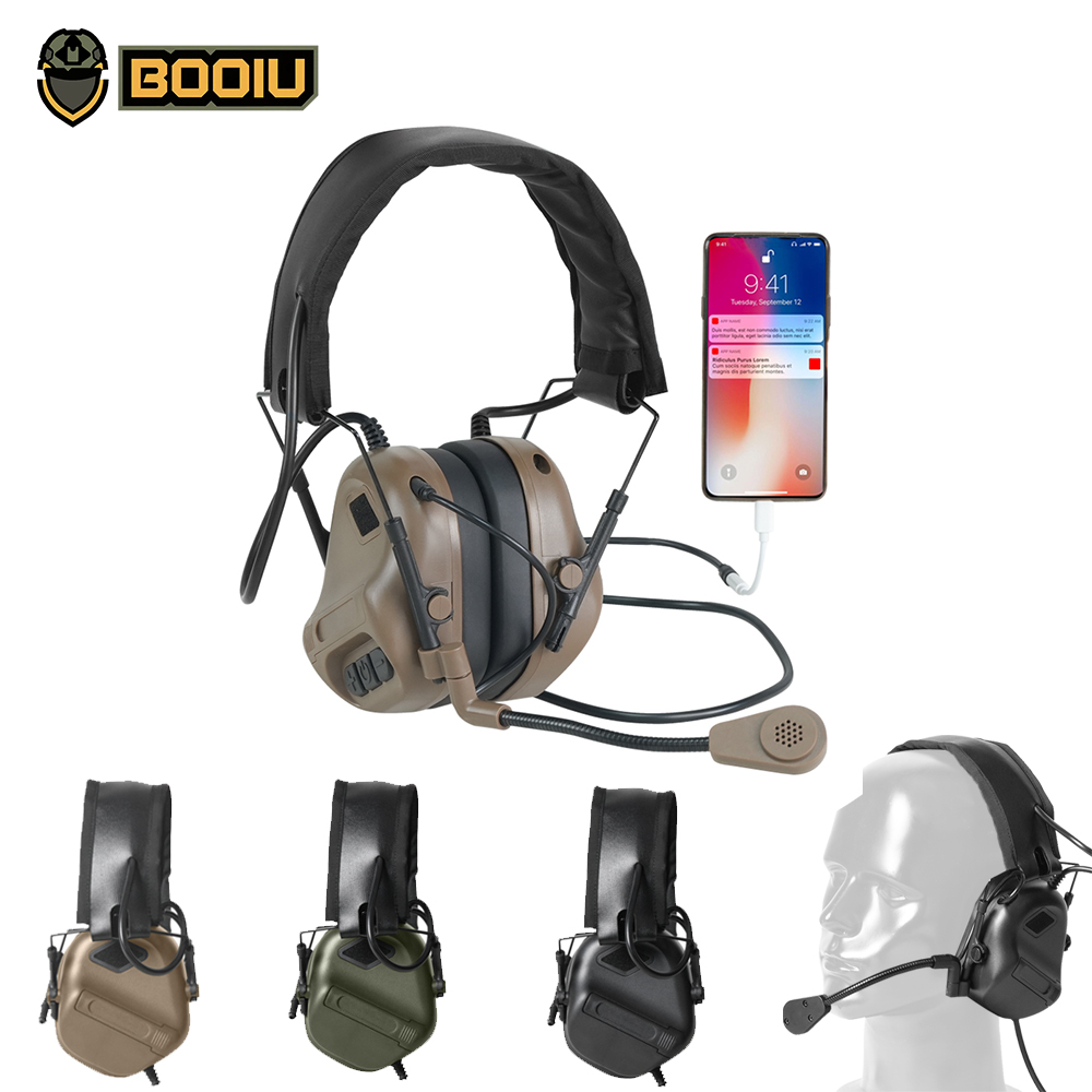 BOOIU ยุทธวิธีการถ่ายภาพอิเล็ก - Earmuffs Foldable บทวิจารณ์และราคา