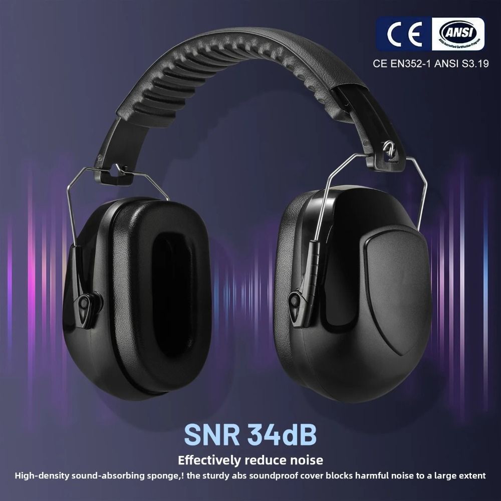 ที่ครอบหูกันเสียง ABS แบบหนา ป - Earmuffs Foldable บทวิจารณ์และราคา