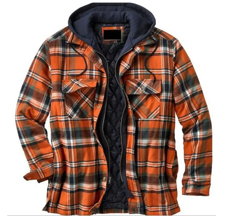 เสื้อแจ็คเก็ตผ้าแฟลนเนลลายสก็อ - Flannel Shirt Lined บทวิจารณ์และราคา