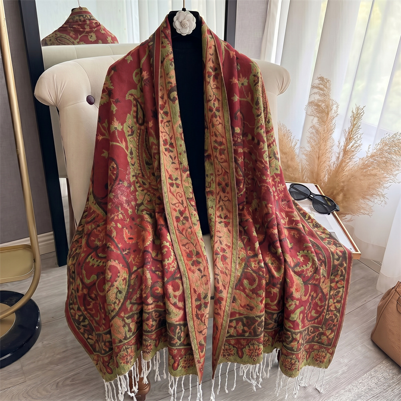 ผ้าพันคอแคชเมียร์แบรนด์หรูสำหร - Cashmere Pashmina Wrap บทวิจารณ์และราคา