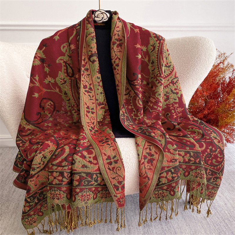 ผ้าพันคอแคชเมียร์แบรนด์หรูสำหร - Cashmere Pashmina Wrap บทวิจารณ์และราคา