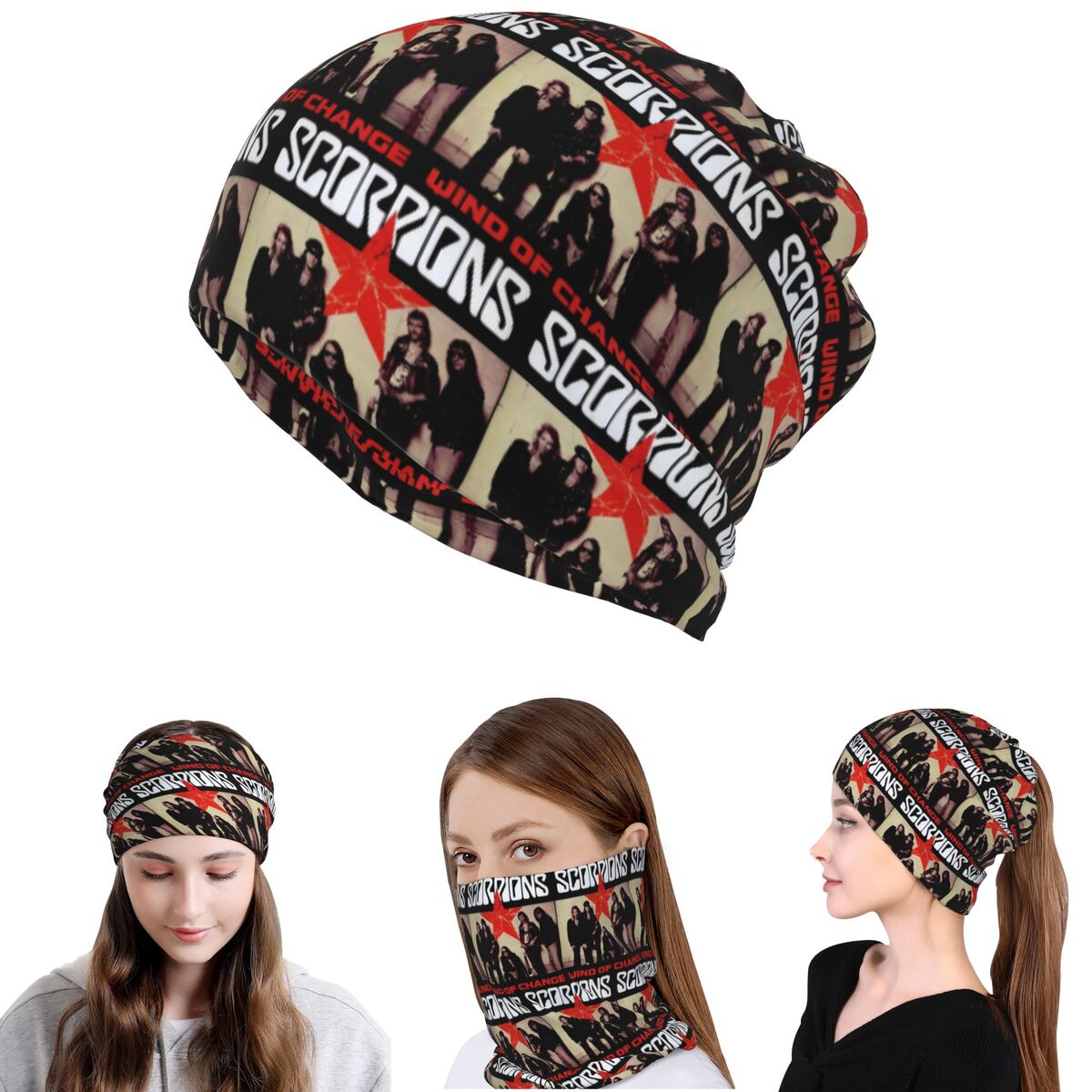 สกอร์เปี้ยนส์ แบนด์ ร็อค แบนดา - Knit Beanie Hat Warm บทวิจารณ์และราคา
