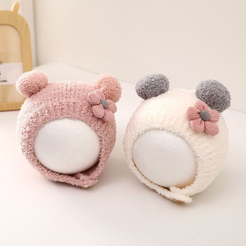 หมวกไหมพรมเด็กอ่อนสำหรับฤดูหนา - Knit Beanie Hat Warm บทวิจารณ์และราคา