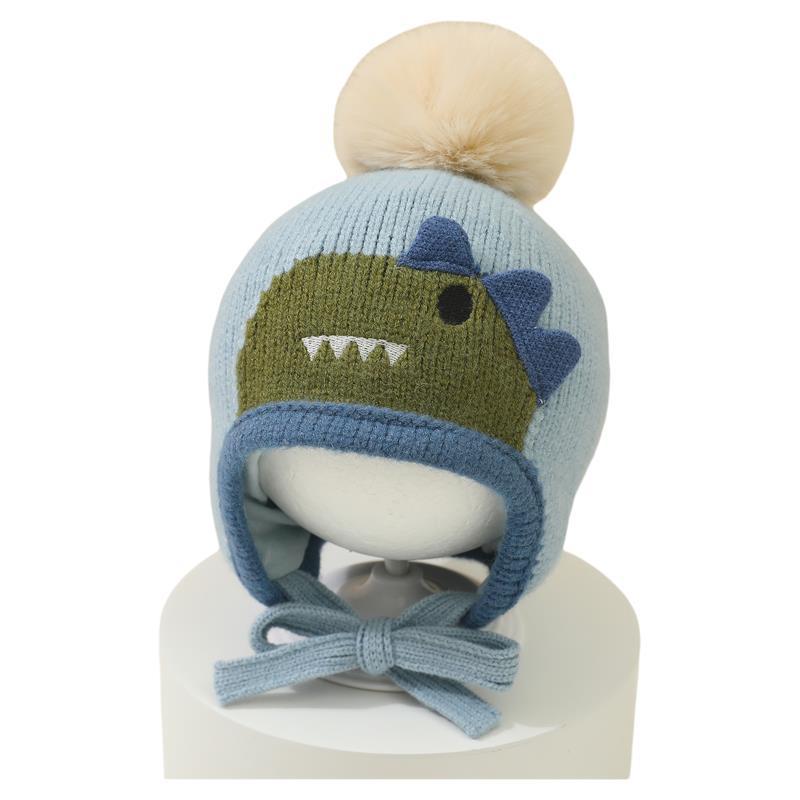 หมวกไหมพรมเด็กน่ารักลายการ์ตูน - Knit Beanie Hat Warm บทวิจารณ์และราคา