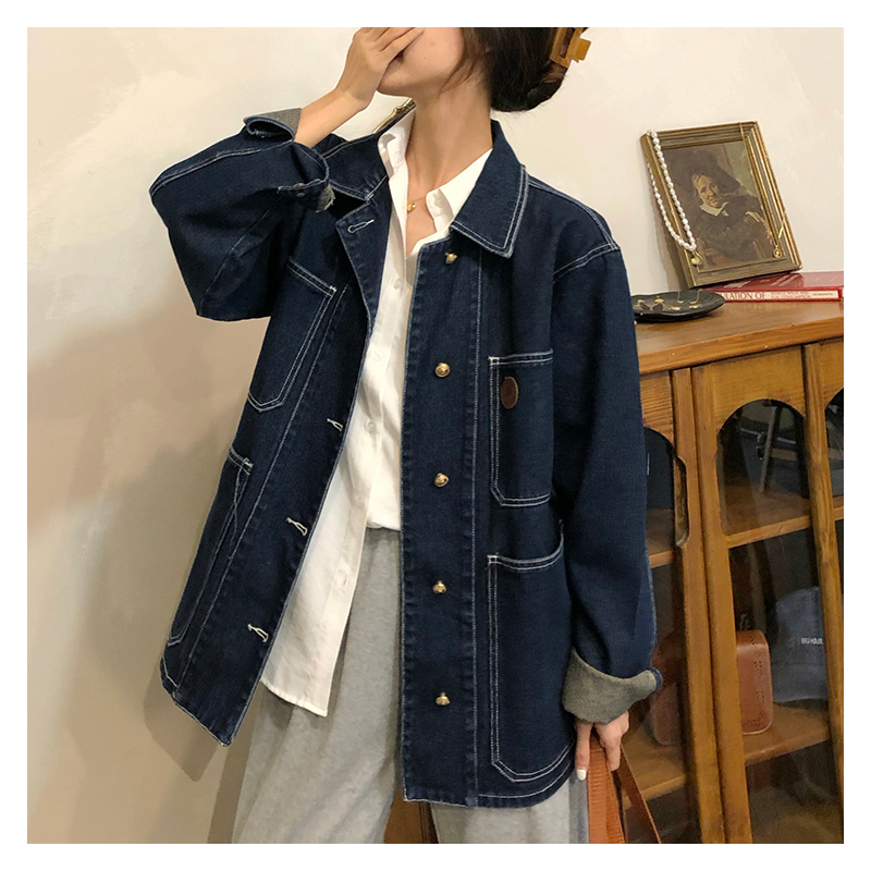 สีน้ําเงินเข้ม DENIM แจ็คเก็ตผ - Down Jacket Packable บทวิจารณ์และราคา