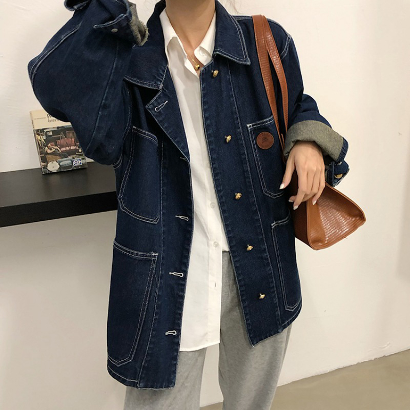 สีน้ําเงินเข้ม DENIM แจ็คเก็ตผ - Down Jacket Packable บทวิจารณ์และราคา