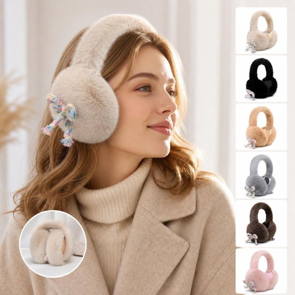 ที่ปิดหูขนเฟอร์เทียมมิงค์นุ่มฟ - Earmuffs Foldable บทวิจารณ์และราคา