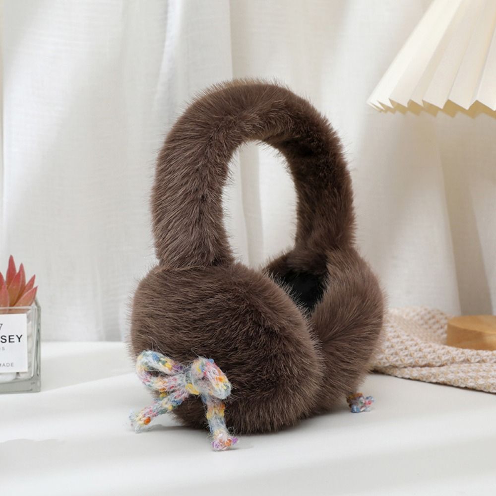 ที่ปิดหูขนเฟอร์เทียมมิงค์นุ่มฟ - Earmuffs Foldable บทวิจารณ์และราคา