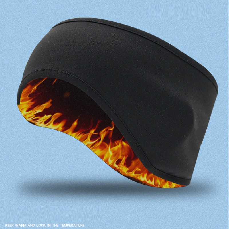 กีฬาฤดูหนาว Sweatband แถบคาดศี - Fleece Ear Warmer Band บทวิจารณ์และราคา
