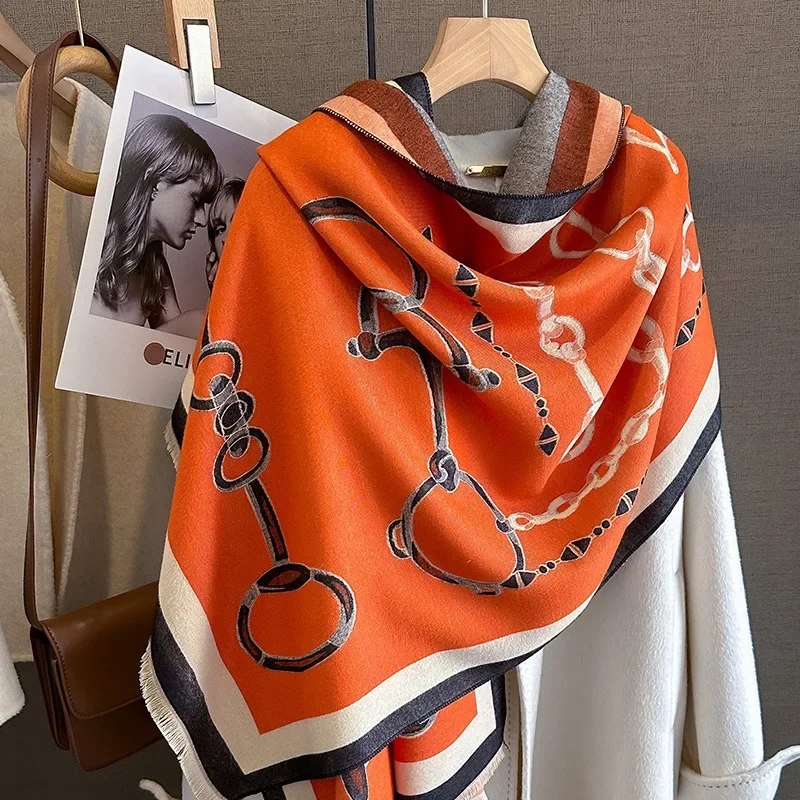 2024 Luxury WARM Pashminaผ้าคล - Cashmere Pashmina Wrap บทวิจารณ์และราคา