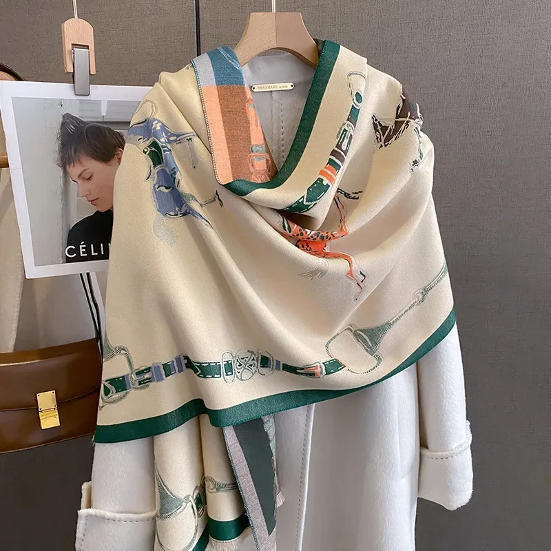 2024 Luxury WARM Pashminaผ้าคล - Cashmere Pashmina Wrap บทวิจารณ์และราคา